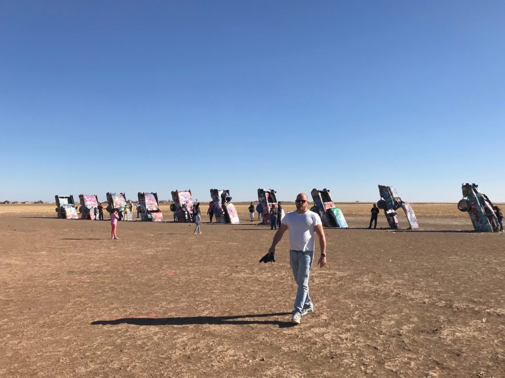 cadillac ranch route 66