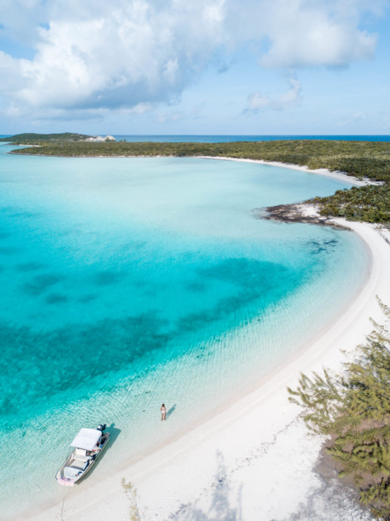 best beach in Exuma, Bahamas
