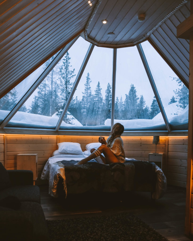 Northern Lights Village Hotel in Lapland, Finland
