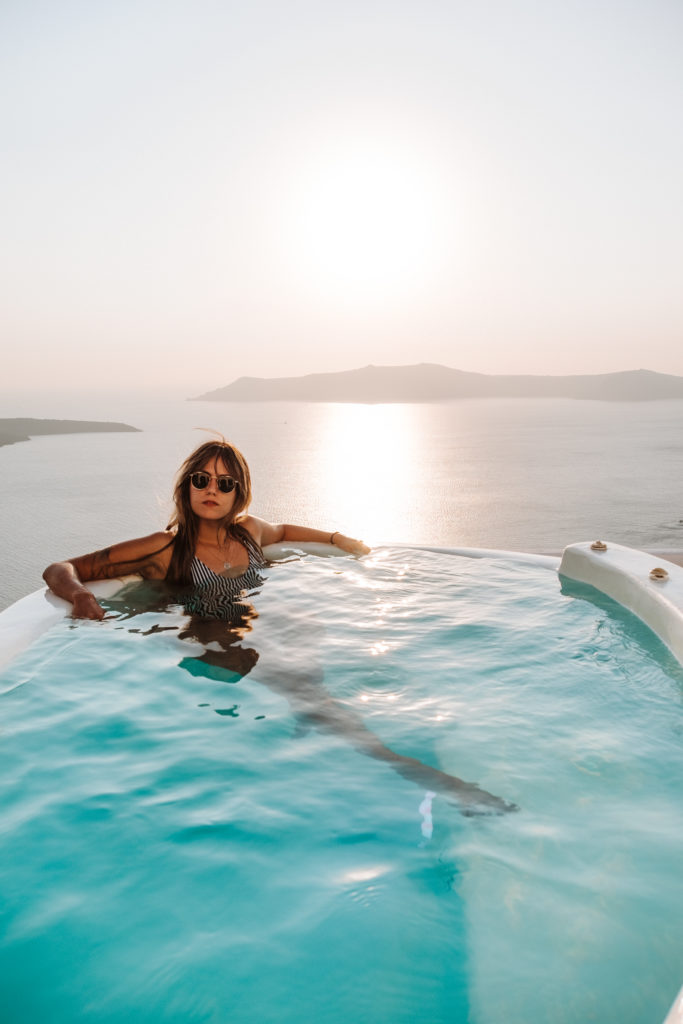 mejores hoteles en Santorini con piscina privada