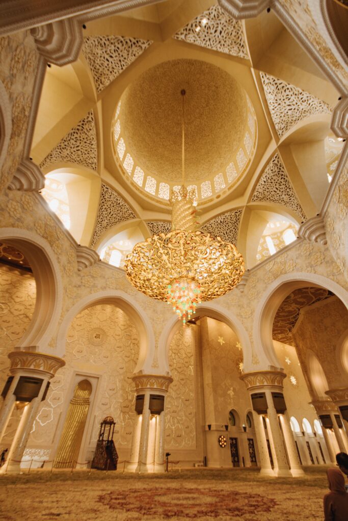 Lampara Mezquita Sheikh Zayed